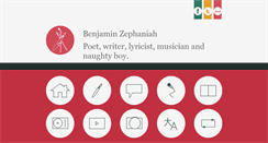 Desktop Screenshot of benjaminzephaniah.com