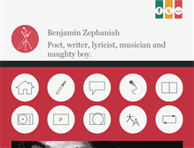 Tablet Screenshot of benjaminzephaniah.com